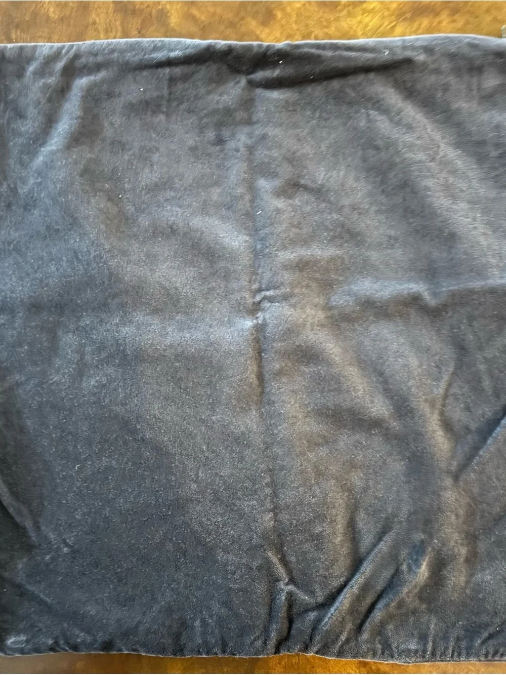 Pottery Barn Black Velvet Pillow Cover